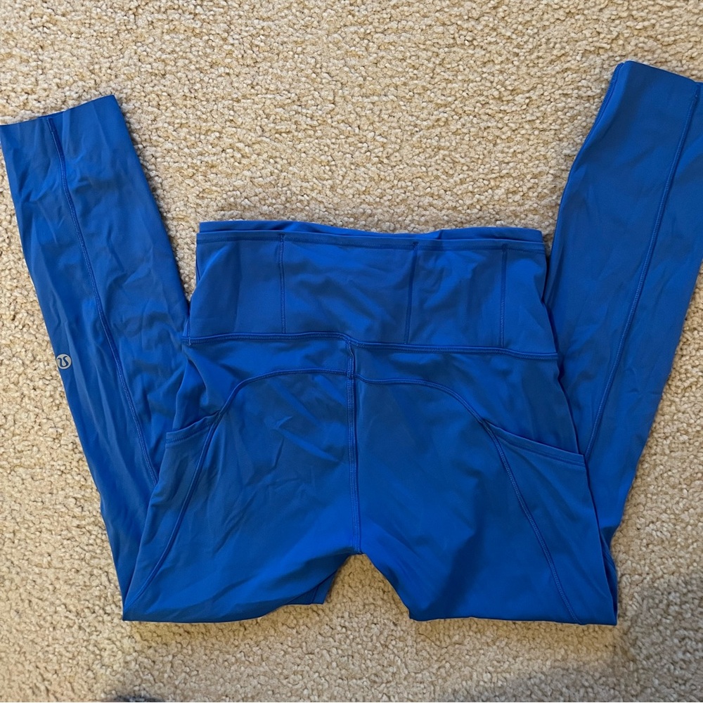 Lululemon Fast and Free High-Rise Crop II 23" Leggings Nonflective
